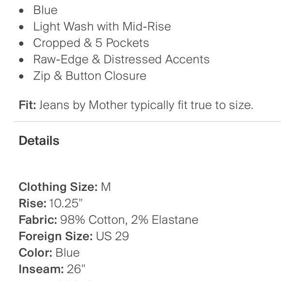 Mother Denim - Picture 3 of 3